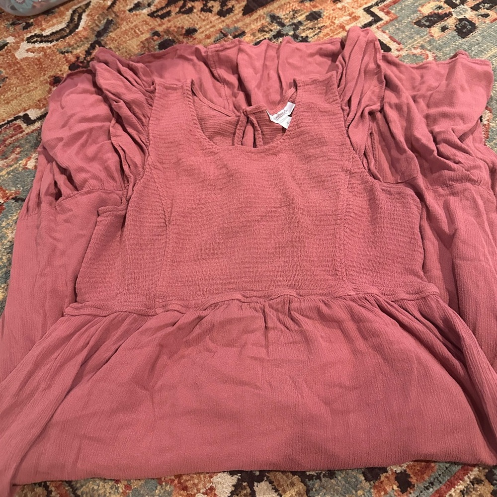 Motherhood Maternity Mauve Midi Dress